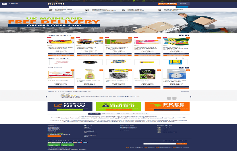 Pound Wholesale screenshot 1